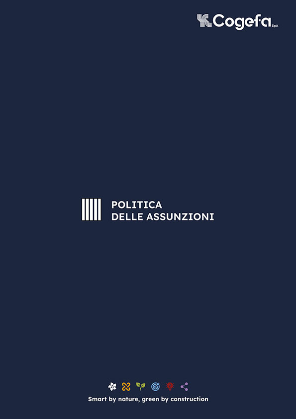 POLITICA DELLE ASSUNZIONI