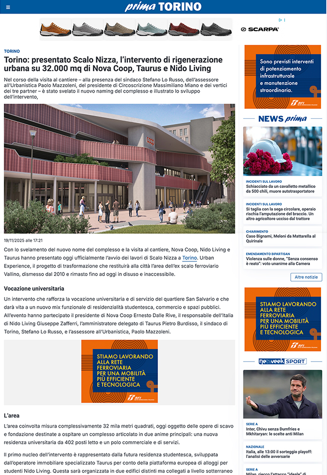Scalo Nizza - Prima Torino